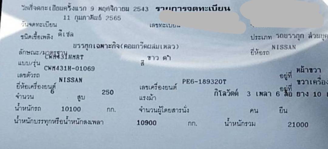 10ล้อโม่ปูนนิสสันCWM431.250แรงปี43 10ล้อโม่ปูนนิสสันCWM431.250แรงปี43