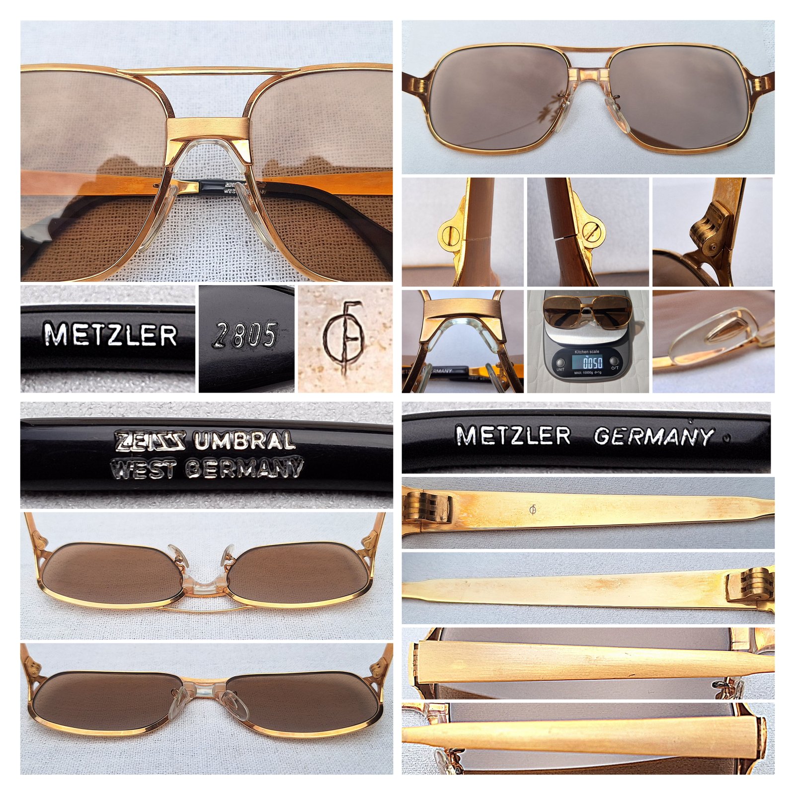 โคตรแว่นตาเก่าแก่ลำดับ 2 ของเยอรมนี เมทซเลอร์–METZLER ตัวแท้ รุ่นหายาก 2805 กรอบทอง KGP สีน้ำผึ้ง–Honey Gold Frame สง่าและงดงามอย่างยิ่ง สภาพเทพ เก่าเก็บทศวรรษ1970 โคตรเลนส์กระจกพระเจ้าอันล้ำค่า ออริจินัล CARL ZEISS JENA ที่ได้รับยกย่องว่าดีที่สุดตลอดกาลของชนชาติเยอรมัน น.น.50g ขนาดมาตรฐาน–ใหญ่143mm โคตรแว่นตาเก่าแก่ลำดับ 2 ของเยอรมนี เมทซเลอร์–METZLER ตัวแท้ รุ่นหายาก 2805 กรอบทอง KGP สีน้ำผึ้ง–Honey Gold Frame สง่าและงดงามอย่างยิ่ง สภาพเทพ เก่าเก็บทศวรรษ1970 โคตรเลนส์กระจกพระเจ้าอันล้ำค่า ออริจินัล CARL ZEISS JENA ที่ได้รับยกย่องว่าดีที่สุดตลอดกาลของชนชาติเยอรมัน น.น.50g ขนาดมาตรฐาน–ใหญ่143mm