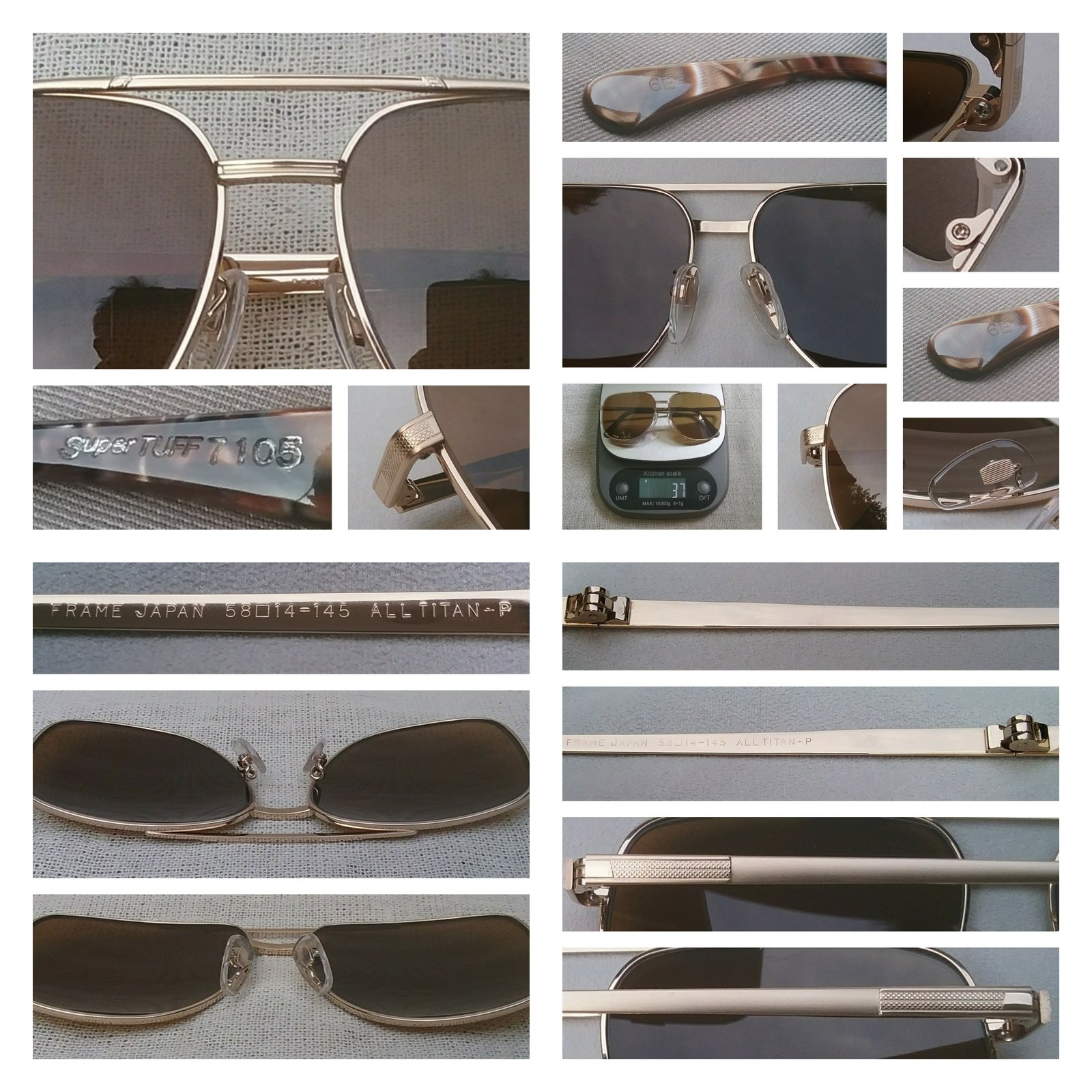 แว่นตาแฮนด์คราฟท์จากเมืองซาบาเอะ ราชธานีแห่งแว่นตาของญี่ปุ่น ซุปเปอร์ทัฟฟ์-Super TUFF ตัวแท้ มือหนึ่ง สต็อกเก่าญี่ปุ่นทศวรรษ 2000 กรอบวัสดุไฮเอนด์-ไททาเนียมบริสุทธิ์สีทอง โมเดลสี่เหลี่ยม-นักบิน-คลาสสิค เลนส์กระจกคริสตัล หายาก สีน้ำตาลเชสต์นัท-สว่าง งดงามดุจอัญมณี น้ำหนักเบา 37 กรัม ขนาดมาตรฐาน 140mm แว่นตาแฮนด์คราฟท์จากเมืองซาบาเอะ ราชธานีแห่งแว่นตาของญี่ปุ่น ซุปเปอร์ทัฟฟ์-Super TUFF ตัวแท้ มือหนึ่ง สต็อกเก่าญี่ปุ่นทศวรรษ 2000 กรอบวัสดุไฮเอนด์-ไททาเนียมบริสุทธิ์สีทอง โมเดลสี่เหลี่ยม-นักบิน-คลาสสิค เลนส์กระจกคริสตัล หายาก สีน้ำตาลเชสต์นัท-สว่าง งดงามดุจอัญมณี น้ำหนักเบา 37 กรัม ขนาดมาตรฐาน 140mm