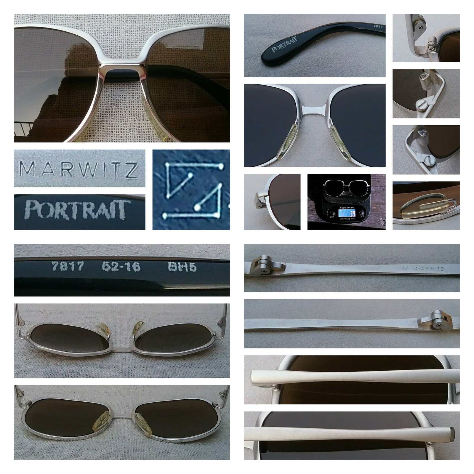 โคตรแว่นตาเยอรมันตะวันตกที่ยิ่งใหญ่ระดับตำนาน มาร์วิทซ์-MARWITZ-ZEISS มือหนึ่ง สต็อกเก่าปลายทศวรรษ1970 โมเดลคลาสสิก-สี่เหลี่ยม-โค้งมน-ราชสีห์เงิน สนธิกำลังกับโคตรเลนส์กระจกพระเจ้า คาร์ล ไซส์ เยนา ที่ได้รับยกย่องว่าดีที่สุดตลอดกาลของชนชาติเยอรมัน น.น.39g ขนาดมาตรฐานโมเดลนี้133mm ไม่เล็ก กำลังใส่พอดีๆ