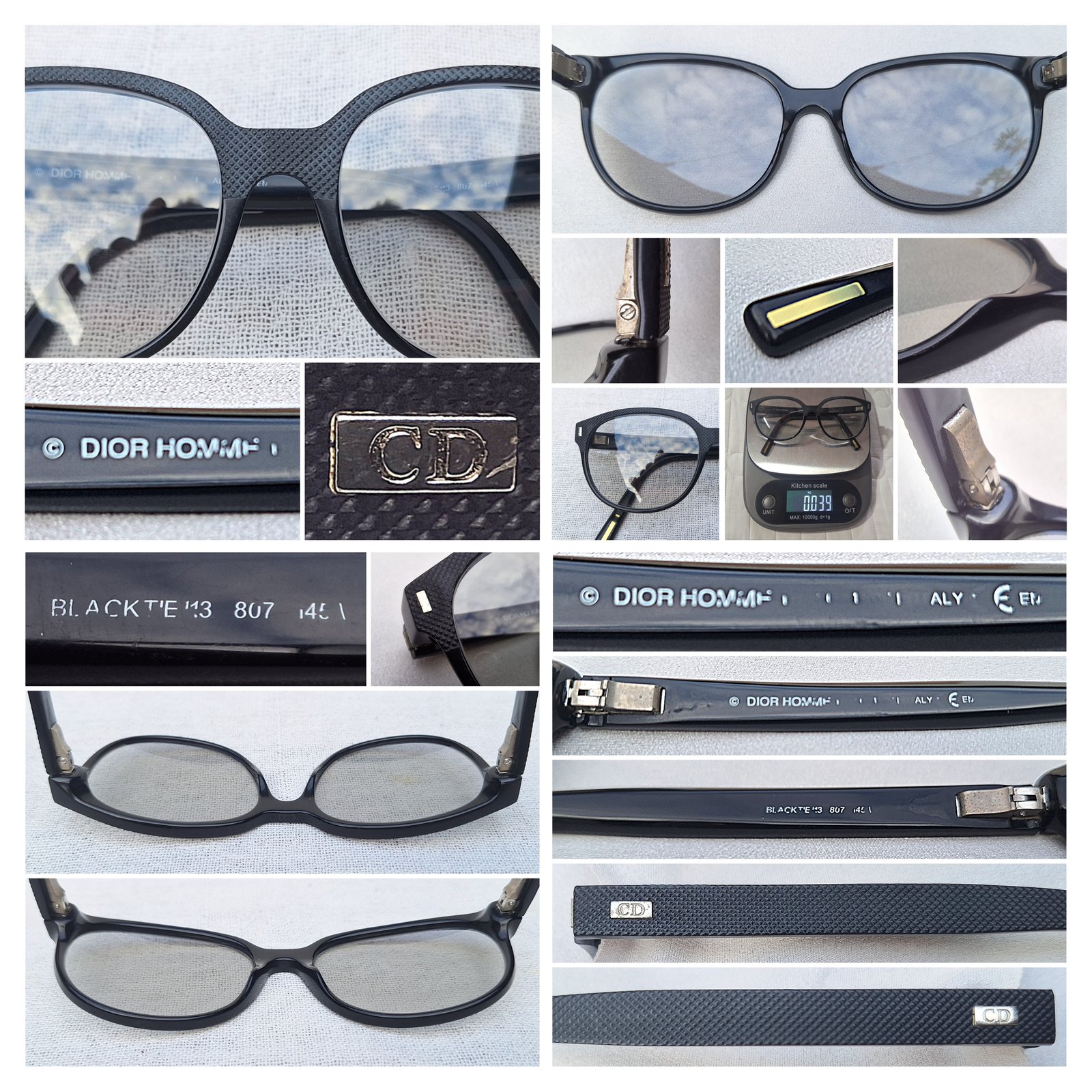 แว่นตาลักซ์ชัวรีแบรนด์ฝรั่งเศสแถวหน้าของโลก คริสเตียน ดิออร์ สุภาพบุรุษ–CHRISTIAN DIOR HOMME รุ่นเน็คไทดำ–Blacktie 113 ตัวแท้ สภาพเทพ เก่าเก็บทศวรรษ 2000 เลนส์กระจกคริสตัลออโต้ ฝรั่งเศส หายาก สีเทา–สว่าง ปรับความเข้มอัตโนมัติ น.น.39g ขนาดมาตรฐานโมเดลนี้–Standard One Size 135mm สวมใส่ได้ทุกขนาดใบหน้า