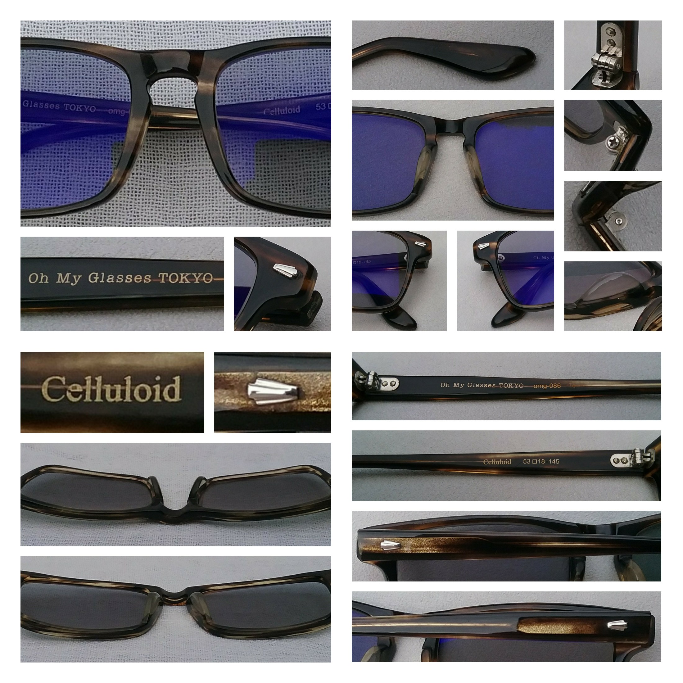 โอ มาย กลาสเซส แว่นตาหัตถศิลป์เมืองซาบาเอะ กรอบวัสดุคลาสสิคหายาก เซลลูลอยด์-ลายกระ โมเดล เวลลิงตันสไตล์ หมุดโลหะ 4ตำแหน่ง เลนส์ออโต้โพลีคาร์บอเนท ปรับสีอัตโนมัติ ระดับความเข้ม 80เปอร์เซนต์ บลู-โพรเทค ป้องกันยูวีจากแสงแดดและแสงสีฟ้าที่อันตรายจากคอมพิวเตอร์ Authentic OH MY GLASSES handcrafted in Japan โอ มาย กลาสเซส แว่นตาหัตถศิลป์เมืองซาบาเอะ กรอบวัสดุคลาสสิคหายาก เซลลูลอยด์-ลายกระ โมเดล เวลลิงตันสไตล์ หมุดโลหะ 4ตำแหน่ง เลนส์ออโต้โพลีคาร์บอเนท ปรับสีอัตโนมัติ ระดับความเข้ม 80เปอร์เซนต์ บลู-โพรเทค ป้องกันยูวีจากแสงแดดและแสงสีฟ้าที่อันตรายจากคอมพิวเตอร์ Authentic OH MY GLASSES handcrafted in Japan