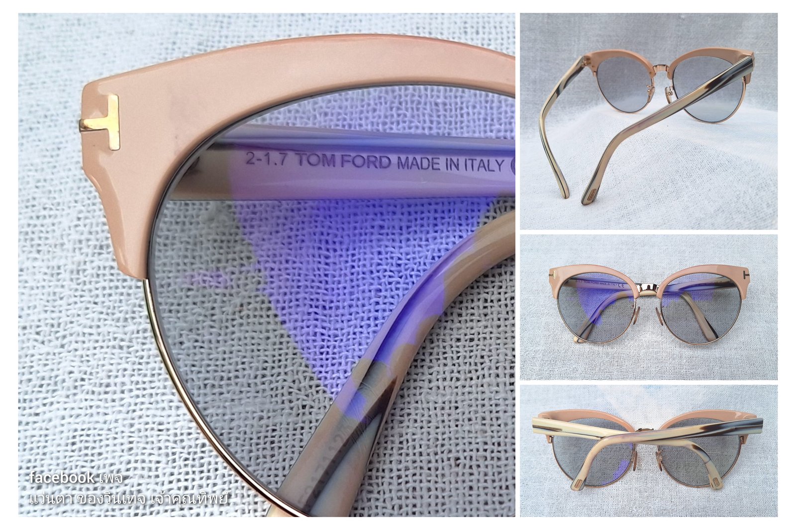 ที่สุดแห่งแว่นตาอเมริกันลักซ์ชัวรีทศวรรษ2010 ราคานักศึกษา ทอม ฟอร์ด–TOM FORD TF481–D ตัวแท้ สภาพใช้งานทนุถนอม โมเดลคลาสสิค–โบรว์ไลน์–แคทอาย กรอบอะซีเทต–อนุพันธุ์เส้นใยพืช–เกรดพรีเมียม เลนส์ออโต้โพลีคาร์บอเนทปรับสีอัตโนมัติ สีเทา–สว่าง ขนาดมาตรฐานโมเดลนี้–Standard One Size144mm สวมใส่ได้ทุกขนาดใบหน้า