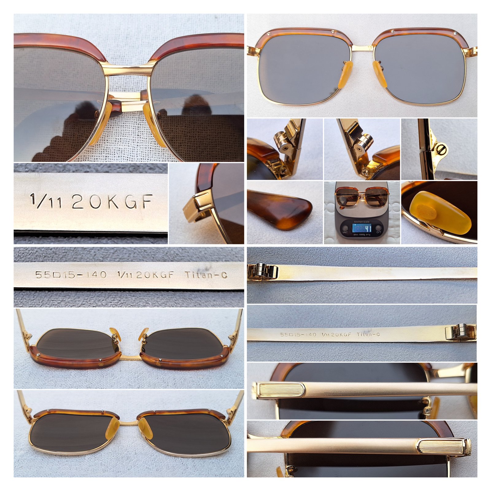 ราชันย์แห่งแว่นตาโบรว์ไลน์เจ้าบุญทุ่มทศวรรษ 1980 กระดองเต่าแท้–GENUINE TORTOISE SHELL วัสดุธรรมชาติล้ำค่าจากท้องทะเล กรอบทองคำแท้–หุ้ม 20K GF โอ พระเจ้า สัดส่วนทองคำบริสุทธิ์ 83.33% สภาพเทพ ใช้งานน้อย โคตรเลนส์กระจกพระเจ้า CARL ZEISS JENA ที่ได้รับยกย่องว่าดีที่สุดตลอดกาลของชนชาติเยอรมัน ขนาด 140mm