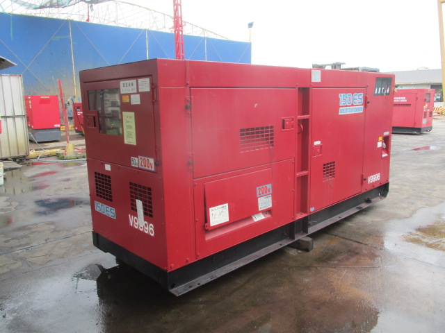 ขายเครื่องปั่นไฟ 150kva รุ่น DCA150ESM มือสองนำเข้าจากญี่ปุ่น