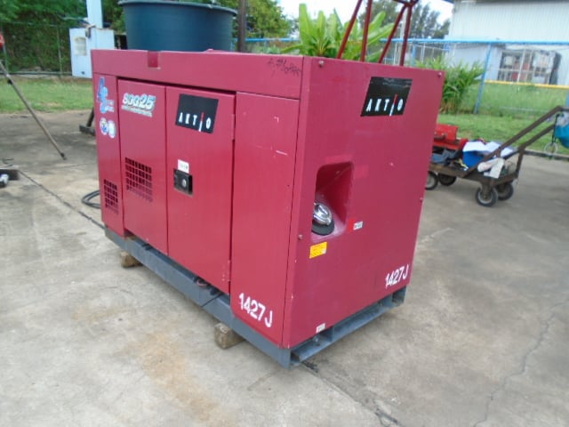 เครื่องปั่นไฟขนาด 25 kva ยี่ห้อ Airman รุ่น SDG25AS มือสองนำเข้าจากญี่ปุ่น เครื่องปั่นไฟขนาด 25 kva ยี่ห้อ Airman รุ่น SDG25AS มือสองนำเข้าจากญี่ปุ่น