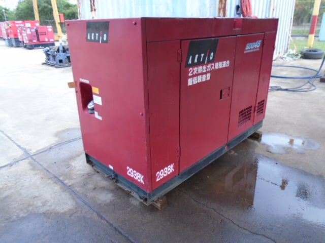 เครื่องปั่นไฟขนาด 45 kva ยี่ห้อ Airman รุ่น SDG45S มือสองนำเข้าจากญี่ปุ่น