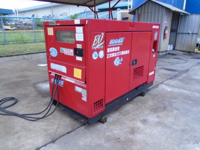 เครื่องปั่นไฟขนาด 45 kva ยี่ห้อ Airman รุ่น SDG45S มือสองนำเข้า เครื่องปั่นไฟขนาด 45 kva ยี่ห้อ Airman รุ่น SDG45S มือสองนำเข้า