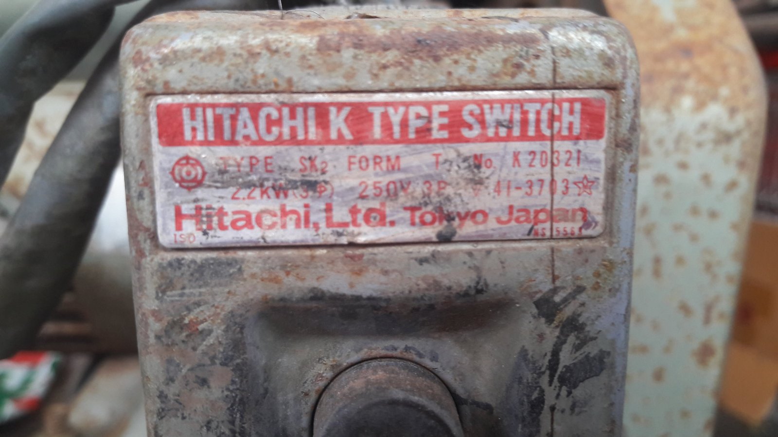 ปั้มลม HITACHI รุ่น 1.5P-9.5T60Hz