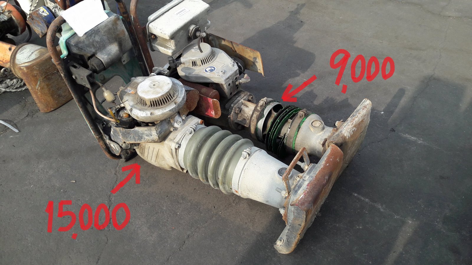 ขายเครื่องตบดินแบบกระโดด WACKER BS60-2