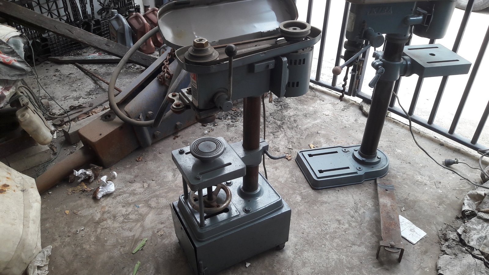 แท่นสว่าน KIRA NSD-13R และ HITACHI LE-2800