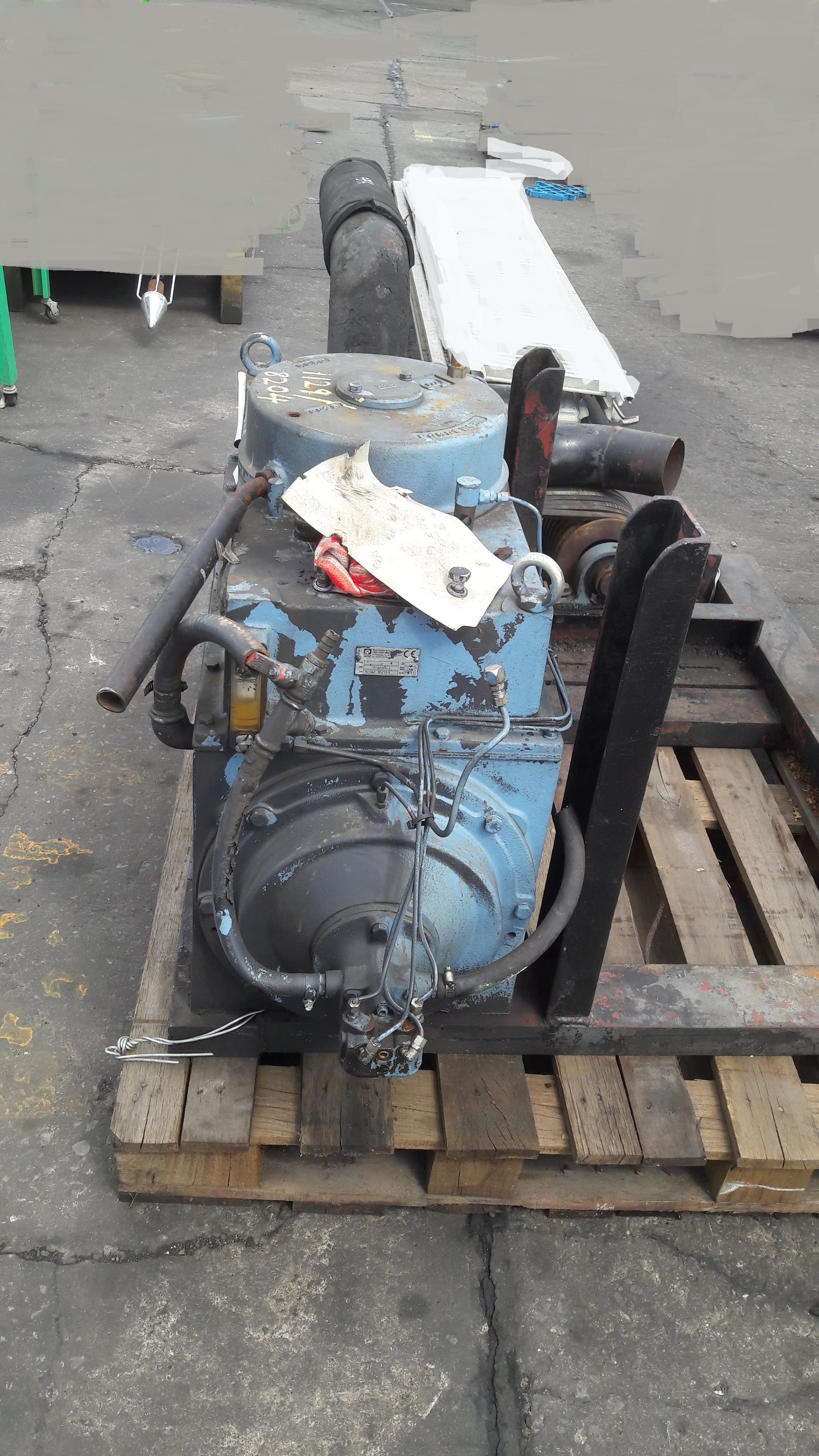 ขายปั๊มสุญญากาศ Vacuum Pump ปั๊ม ดูดโคลน MORO KAISER M9 เก่าญี่ปุ่น