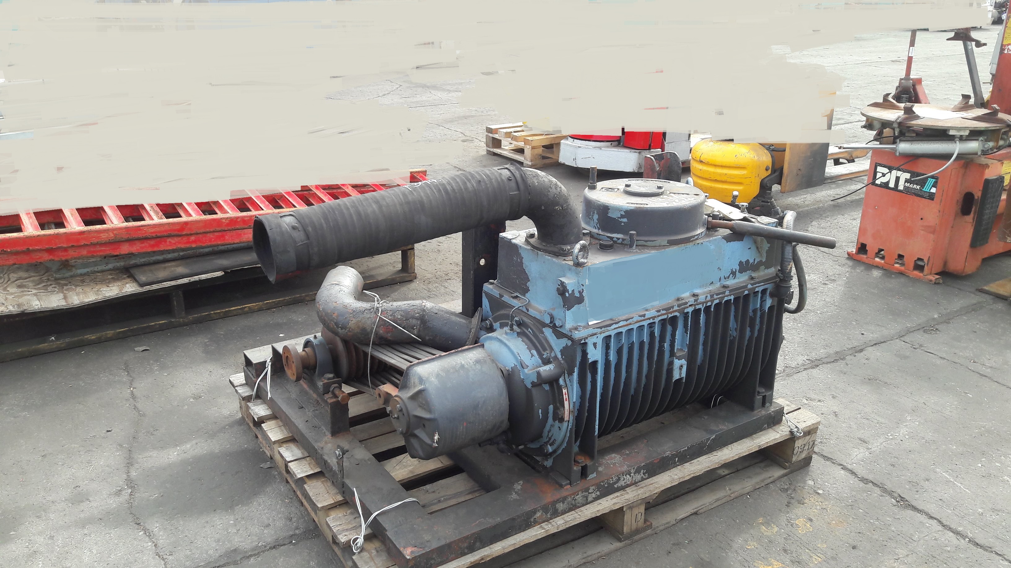 ขายปั๊มสุญญากาศ Vacuum Pump ปั๊ม ดูดโคลน MORO KAISER M9 เก่าญี่ปุ่น โทร.084-542-4150