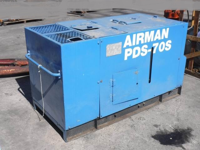 ขายเครื่องปั๊มลม Airman PDS 70S ขนาด 7 บาร์ 50cfm 78,000 บ.และ Airman PDS 50S ขนาด 7 บาร์ 50cfm 65000 บ.เก่านอก โทร. 084-542-4150