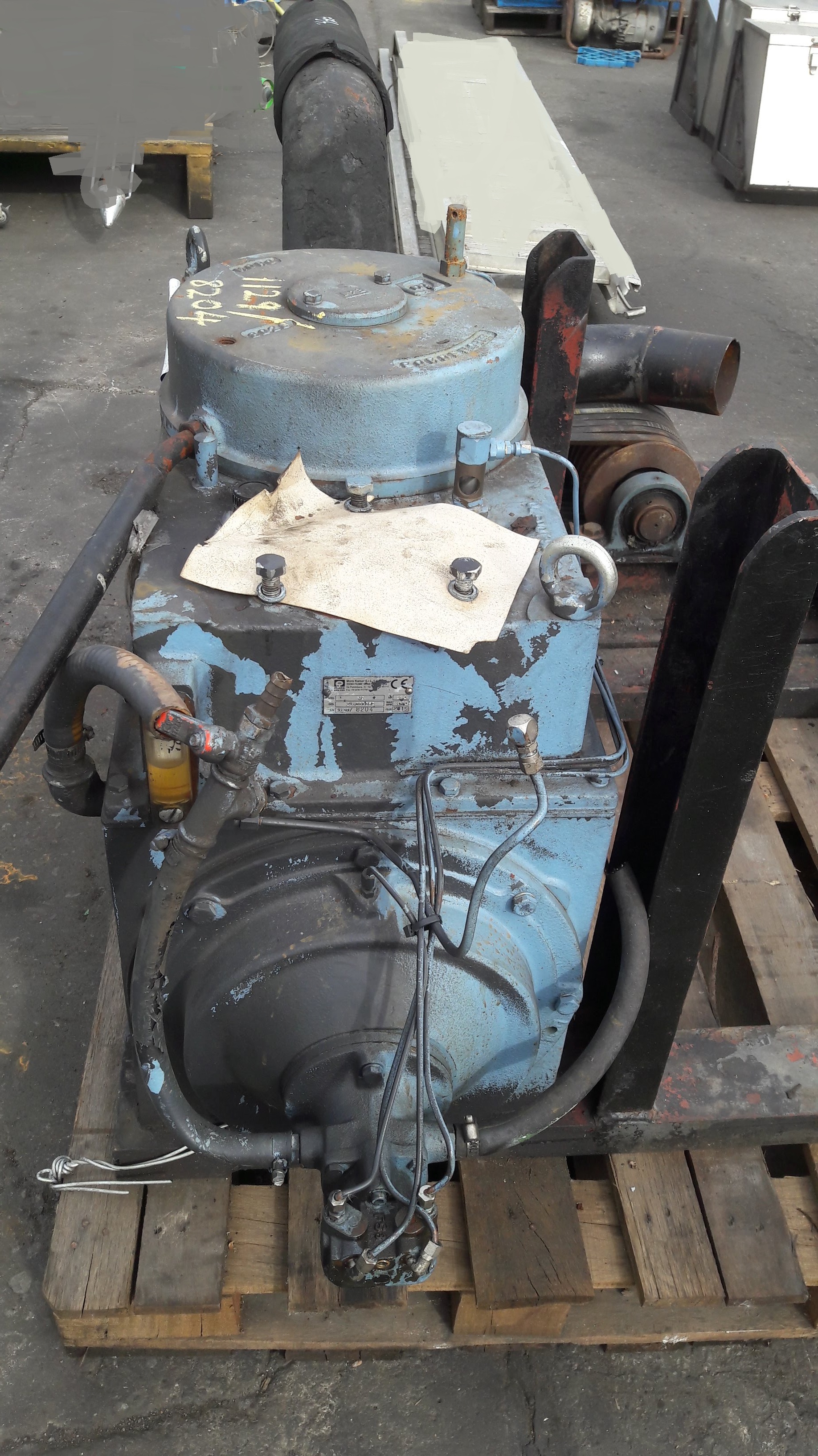 ขายปั๊มสุญญากาศ Vacuum Pump ปั๊ม ดูดโคลน MORO KAISER M9 เก่าญี่ปุ่น โทร.084-542-4150