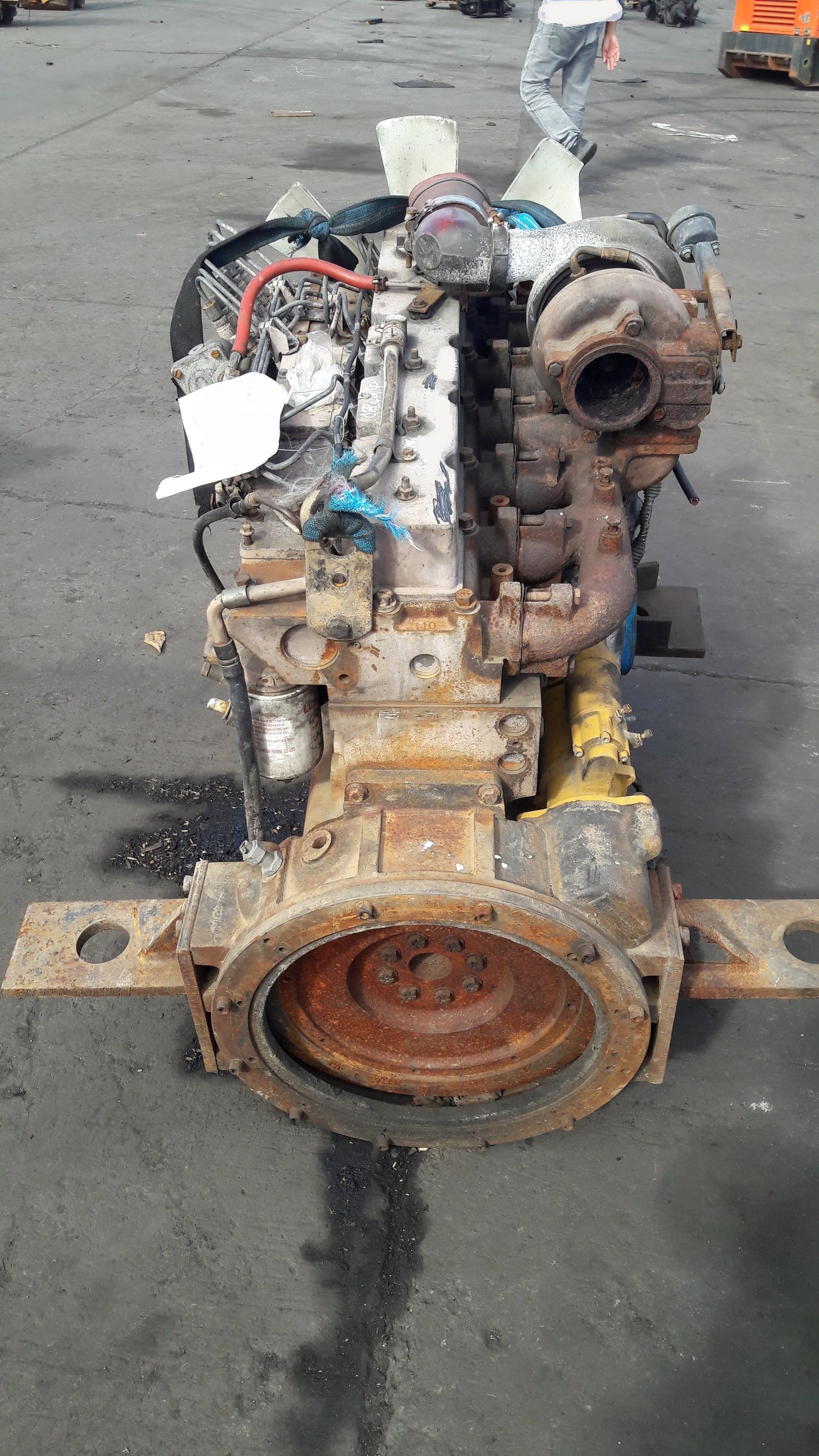 เครื่องยนต์ CUMMINS 6CT8.3-C ดีเซล 6 สูบ