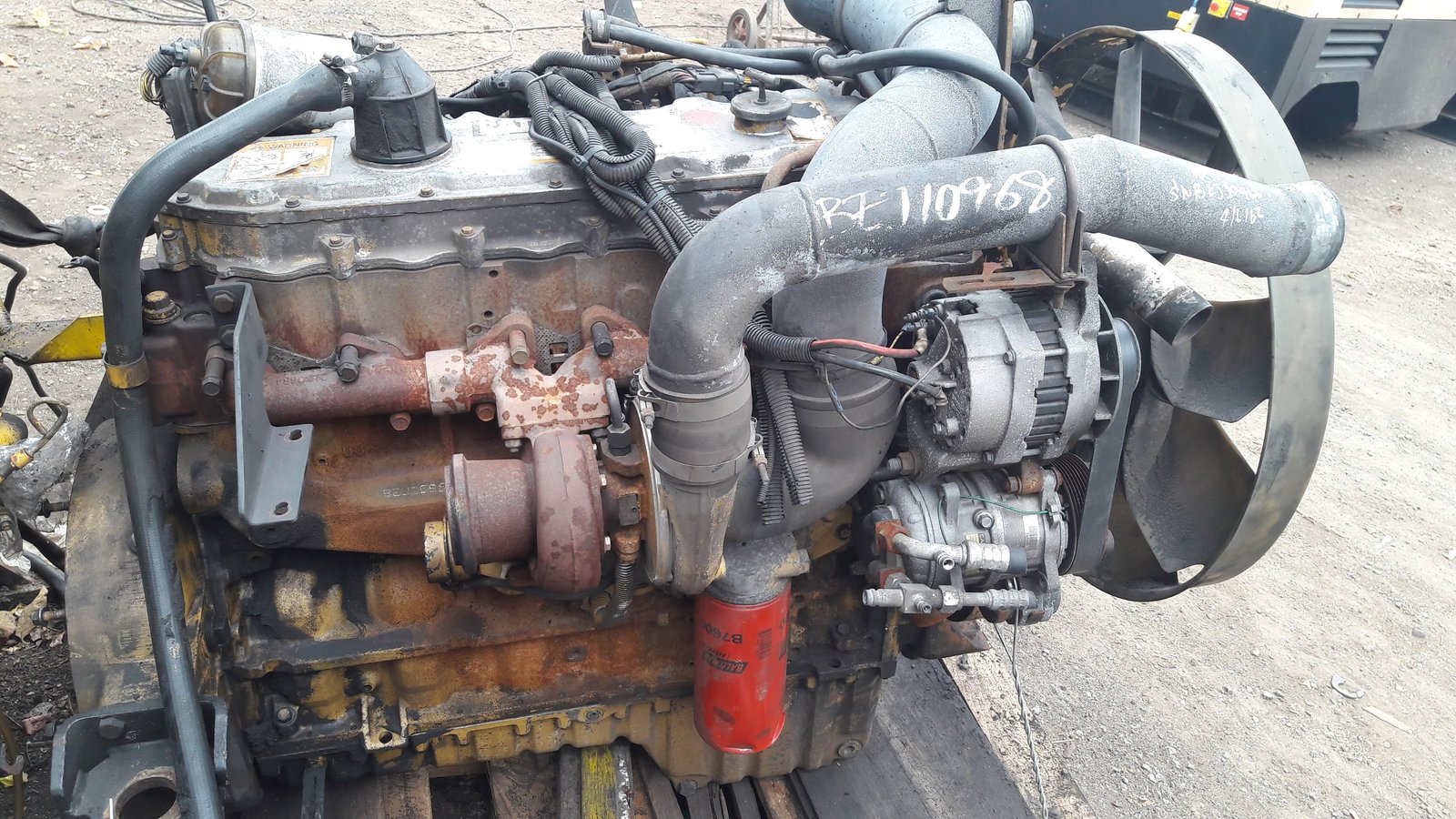 เครื่อง CAT 3126, 6 สูบ ,290 แรง เก่านอก โทร.084-542-4150