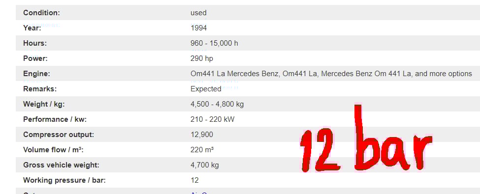 ขายเครื่องปั้มลม Atlas Copco ขนาด 750 CFM 12 Bar ขายเครื่องปั้มลม Atlas Copco ขนาด 750 CFM 12 Bar