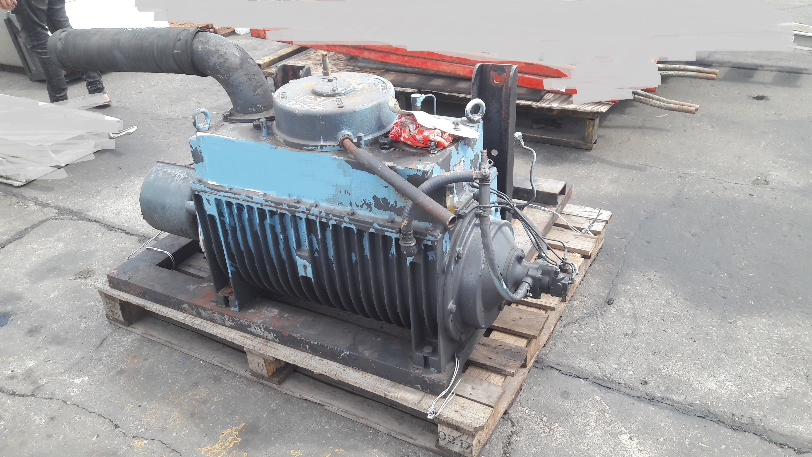 ขายปั๊มสุญญากาศ Vacuum Pump ปั๊ม ดูดโคลน MORO KAISER M9 เก่าญี่ปุ่น โทร.084-542-4150