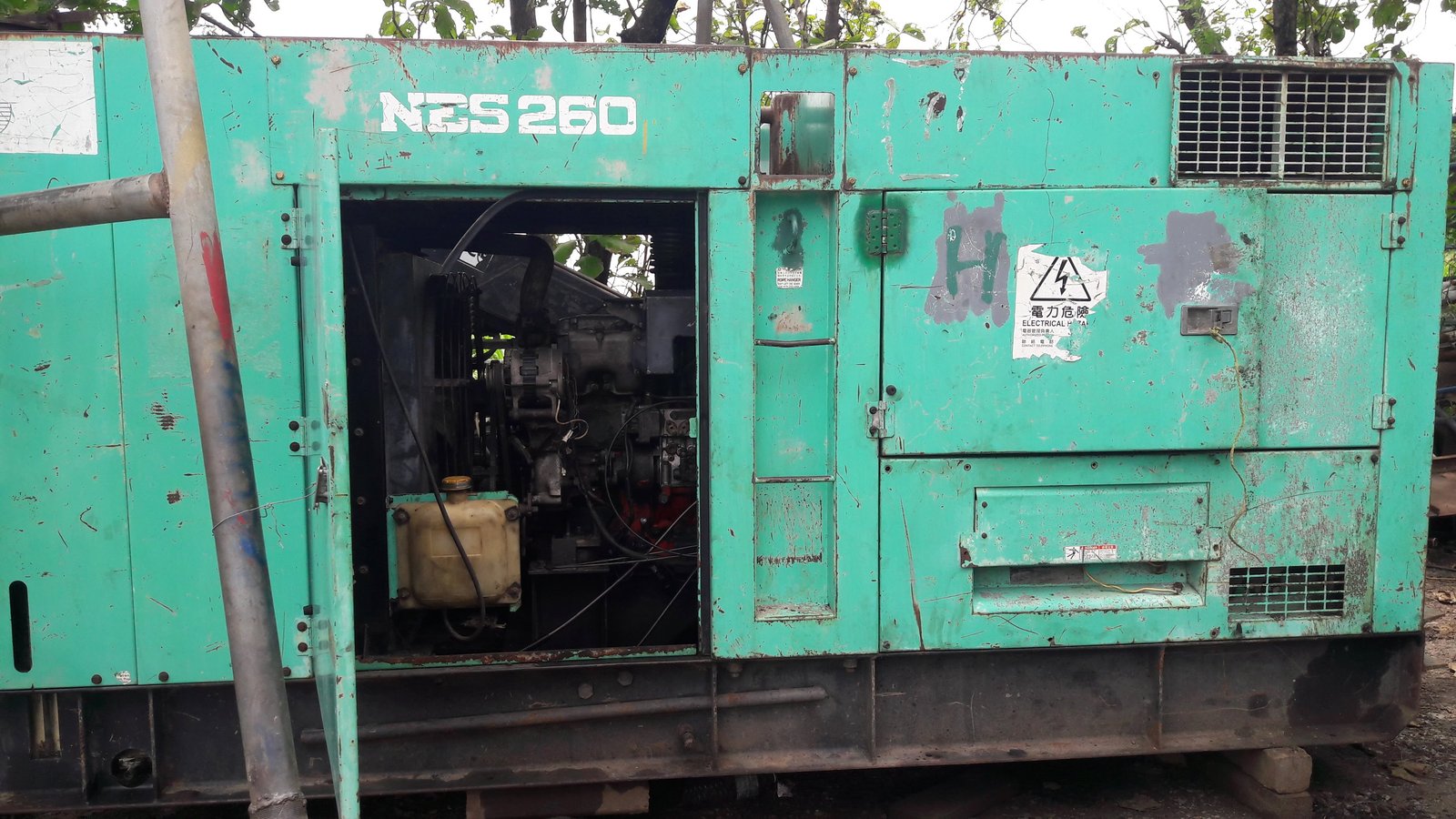 NIPPON SHARYO NES260 เครื่องปั่นไฟ ขนาด 225-260kva NIPPON SHARYO NES260 เครื่องปั่นไฟ ขนาด 225-260kva