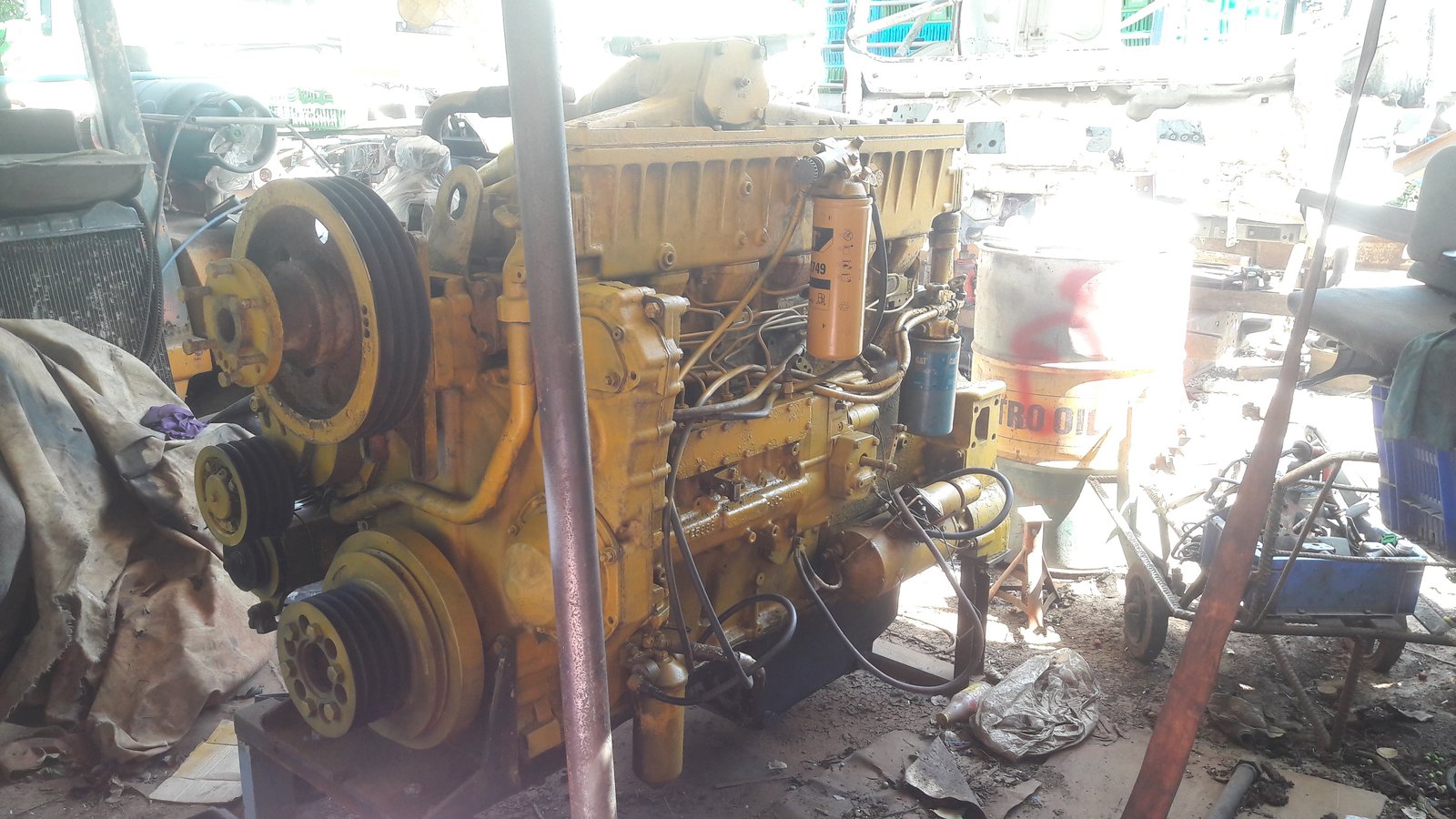 เครื่องยนต์ CATERPILLAR 3406 435แรง เก่าเมืองนอก เครื่องยนต์ CATERPILLAR 3406 435แรง เก่าเมืองนอก