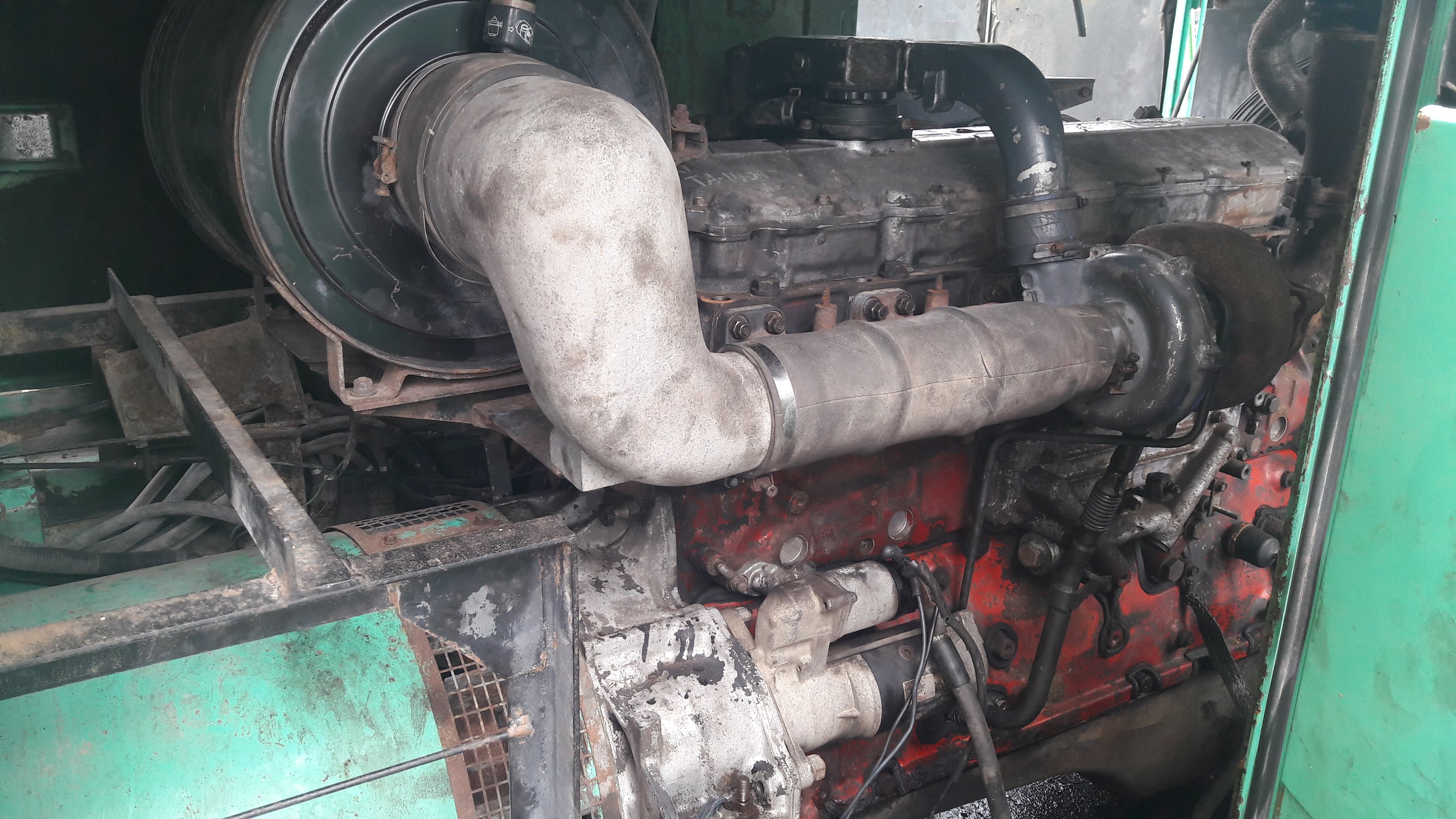NIPPON SHARYO NES260 เครื่องปั่นไฟ ขนาด 225/260kva เครื่อง Hino k13c เก่าญี่ปุ่น พร้อมใช้งานครับ โทร.084-542-4150