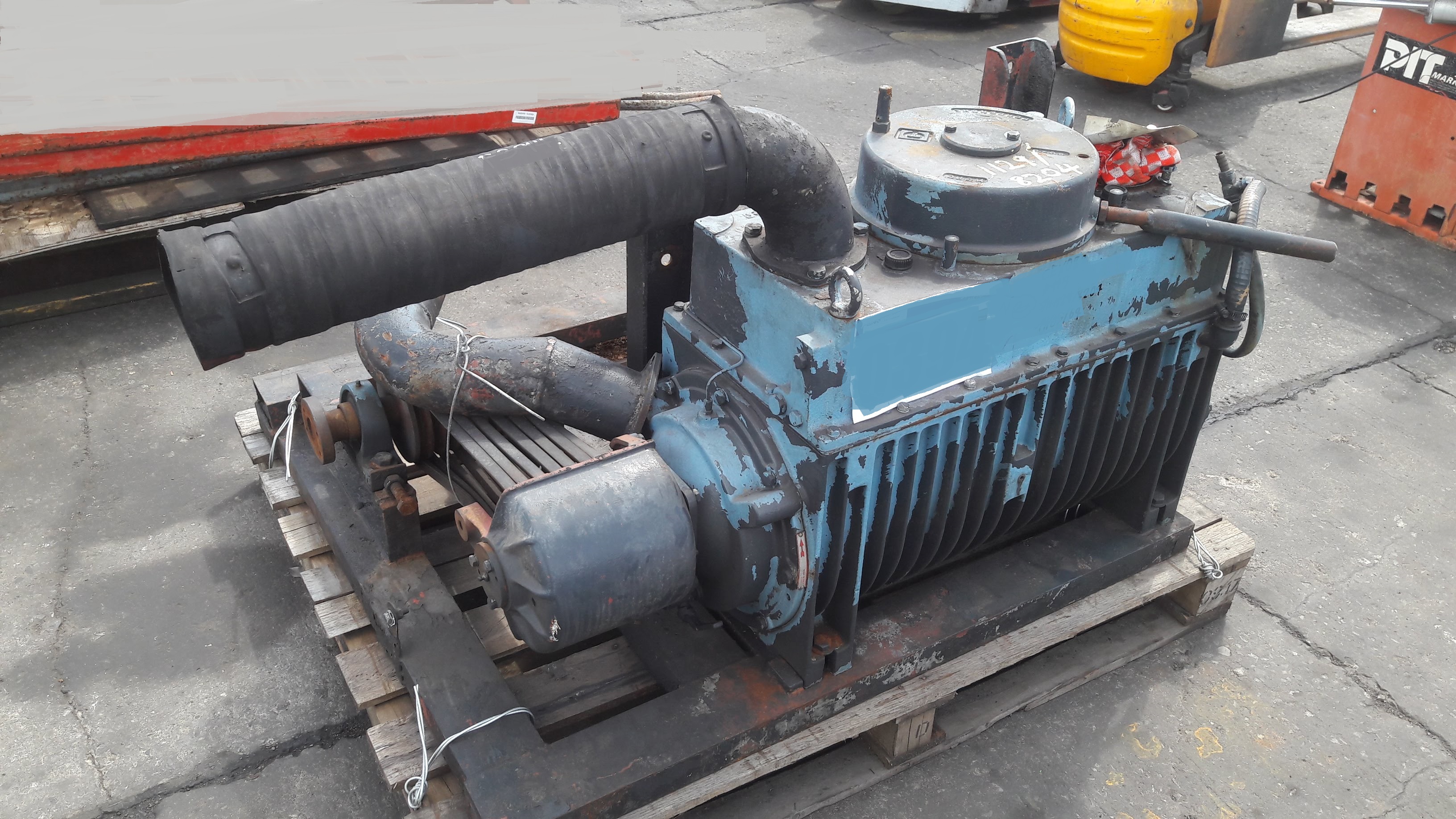 ขายปั๊มสุญญากาศ Vacuum Pump ปั๊ม ดูดโคลน MORO KAISER M9 เก่าญี่ปุ่น โทร.084-542-4150