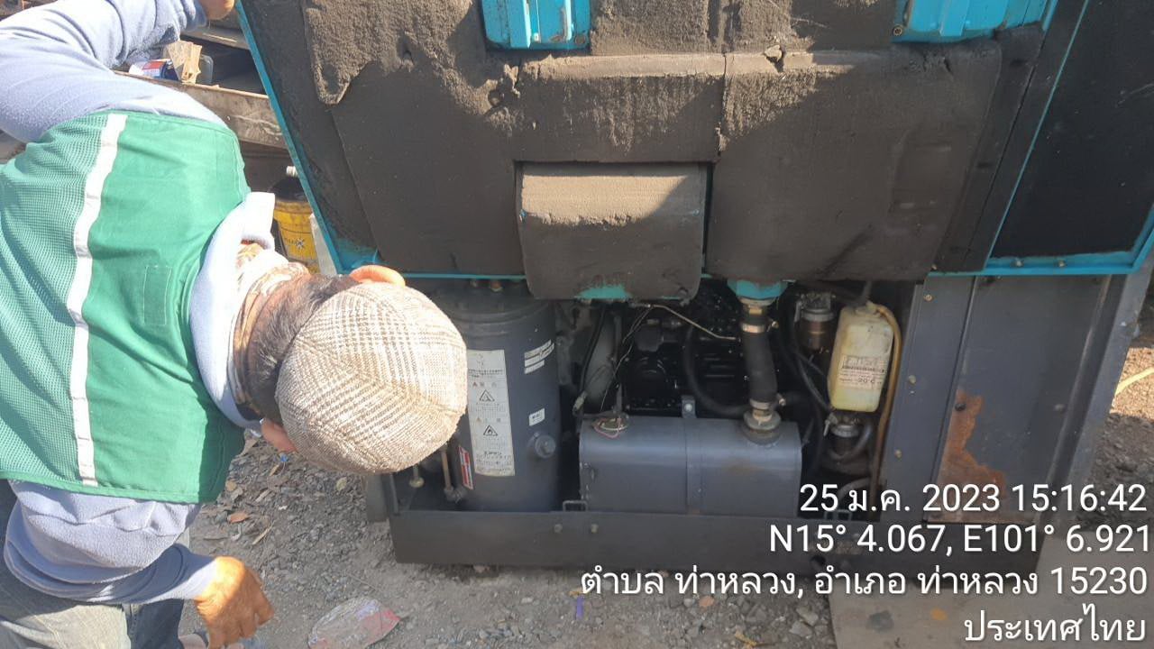 เครื่องปั๊มลม Airman PDS 50S ขนาด 7 บาร์ 50cfm เครื่องปั๊มลม Airman PDS 50S ขนาด 7 บาร์ 50cfm