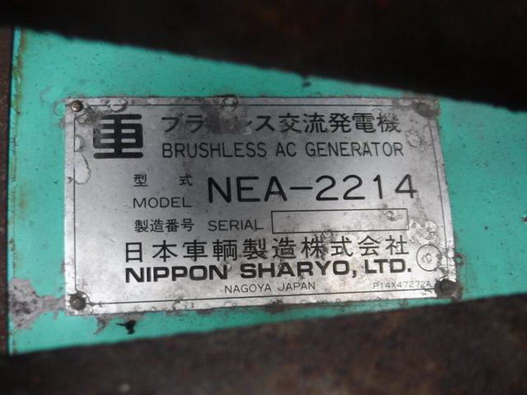 NIPPON SHARYO NES260 เครื่องปั่นไฟ ขนาด 225-260kva NIPPON SHARYO NES260 เครื่องปั่นไฟ ขนาด 225-260kva