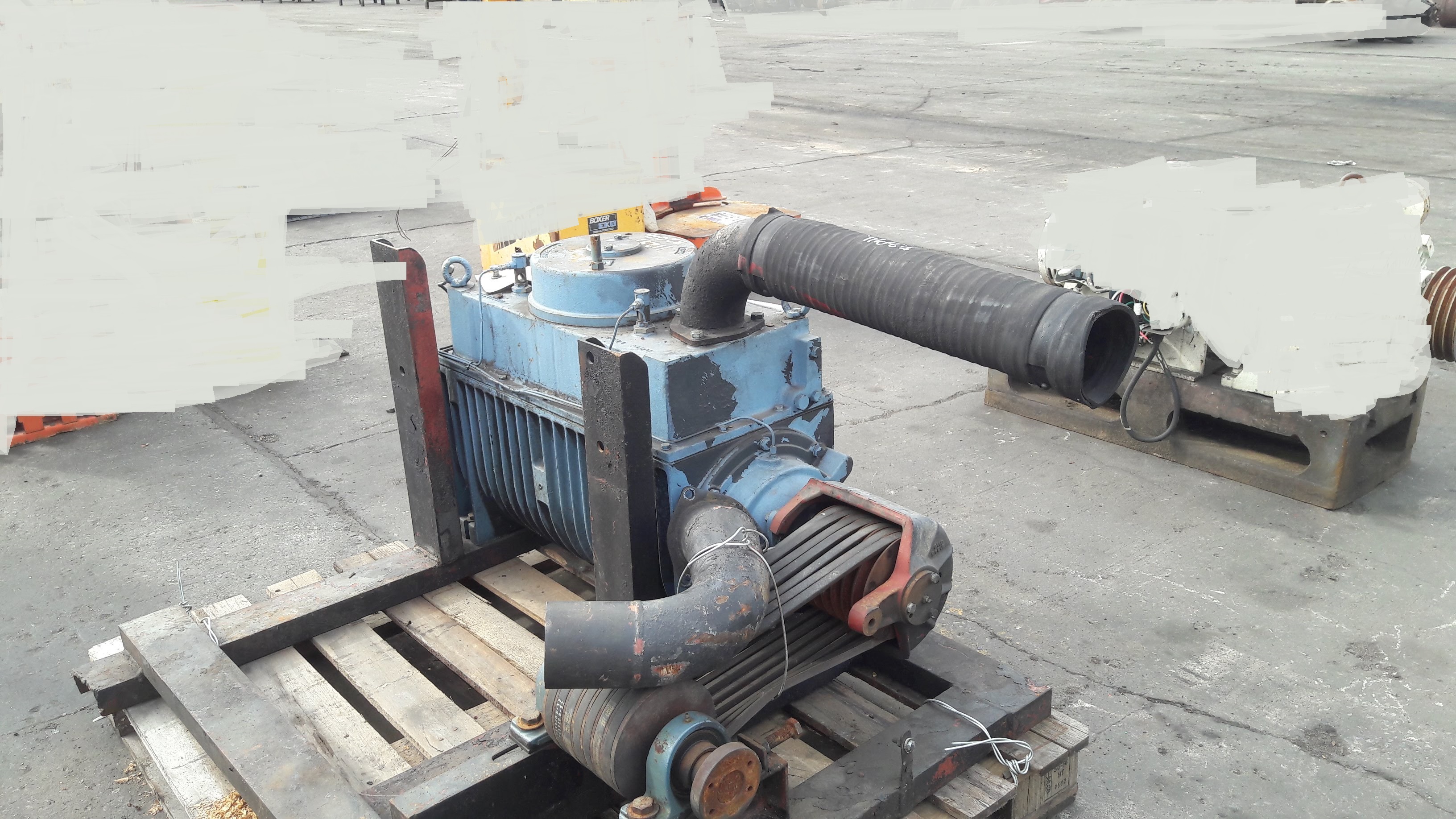 ขายปั๊มสุญญากาศ Vacuum Pump ปั๊ม ดูดโคลน MORO KAISER M9 เก่าญี่ปุ่น โทร.084-542-4150