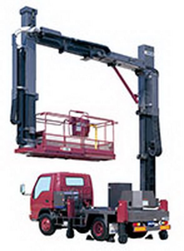 กระเช้าติดรถบรรทุก AICHI รุ่น SF44A เก่าเมืองนอก