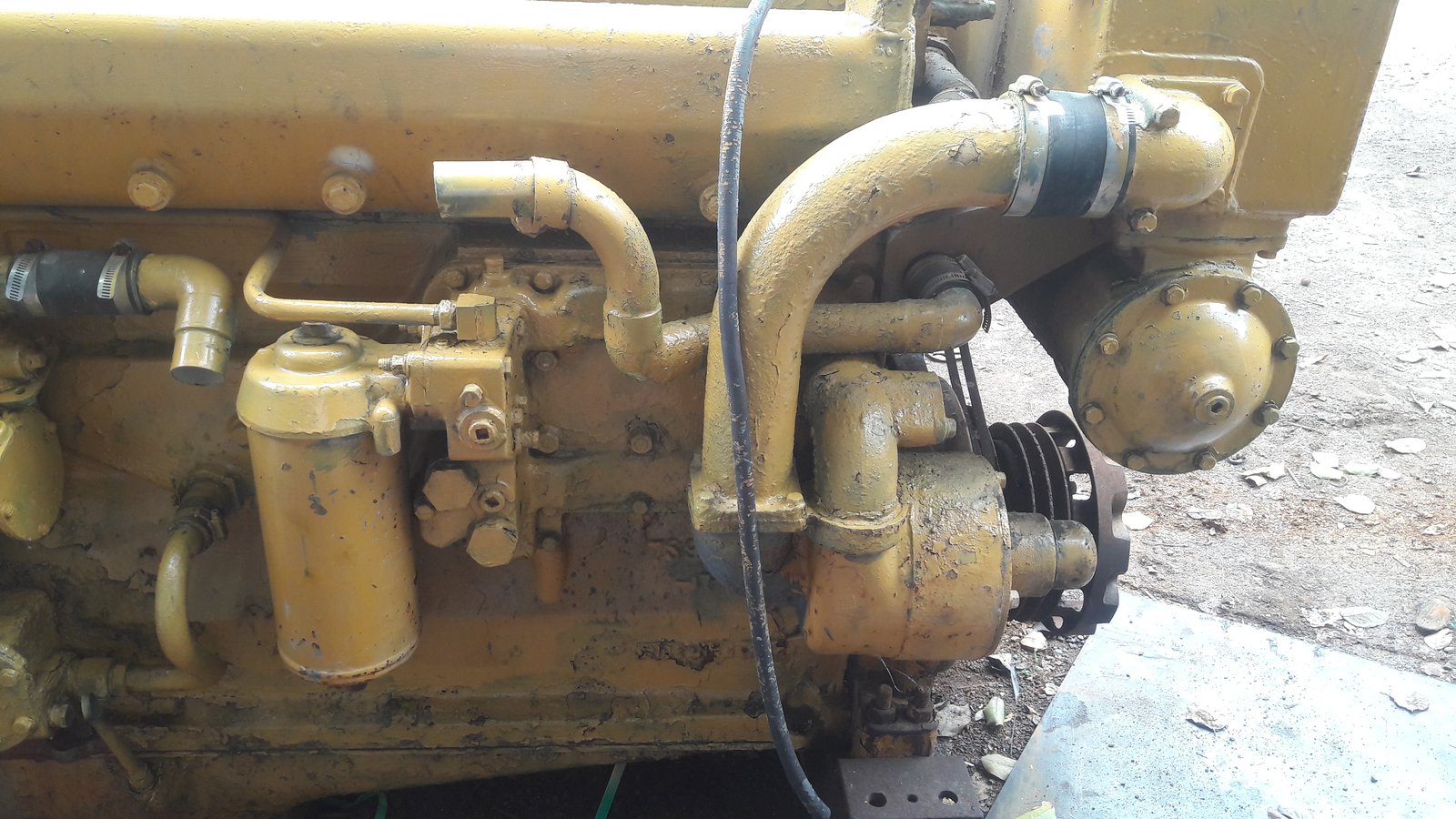 เครื่อง CATERPILLAR D334 ดีเซล 6 สูบ 240 แรง
