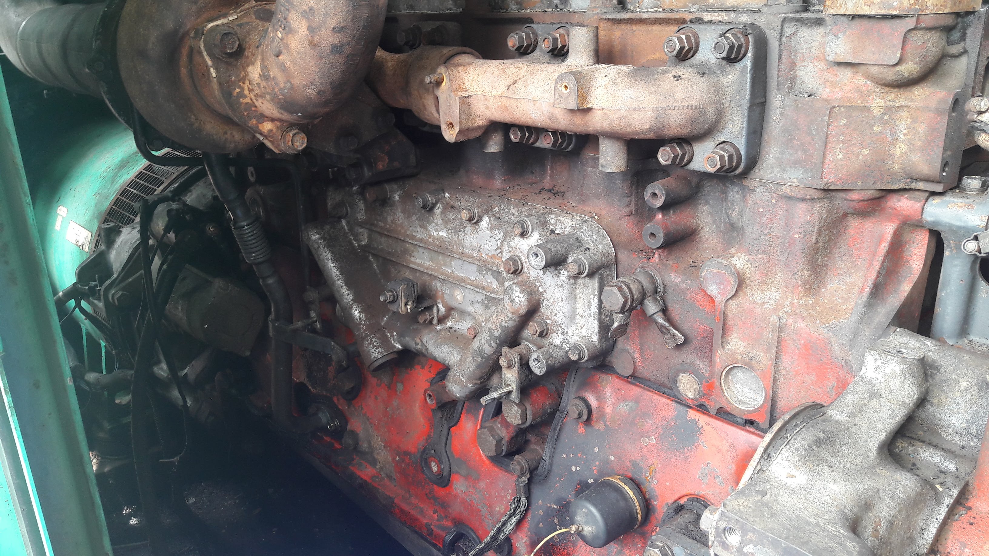 NIPPON SHARYO NES260 เครื่องปั่นไฟ ขนาด 225/260kva เครื่อง Hino k13c มือสอง โทร. 084-542-4150