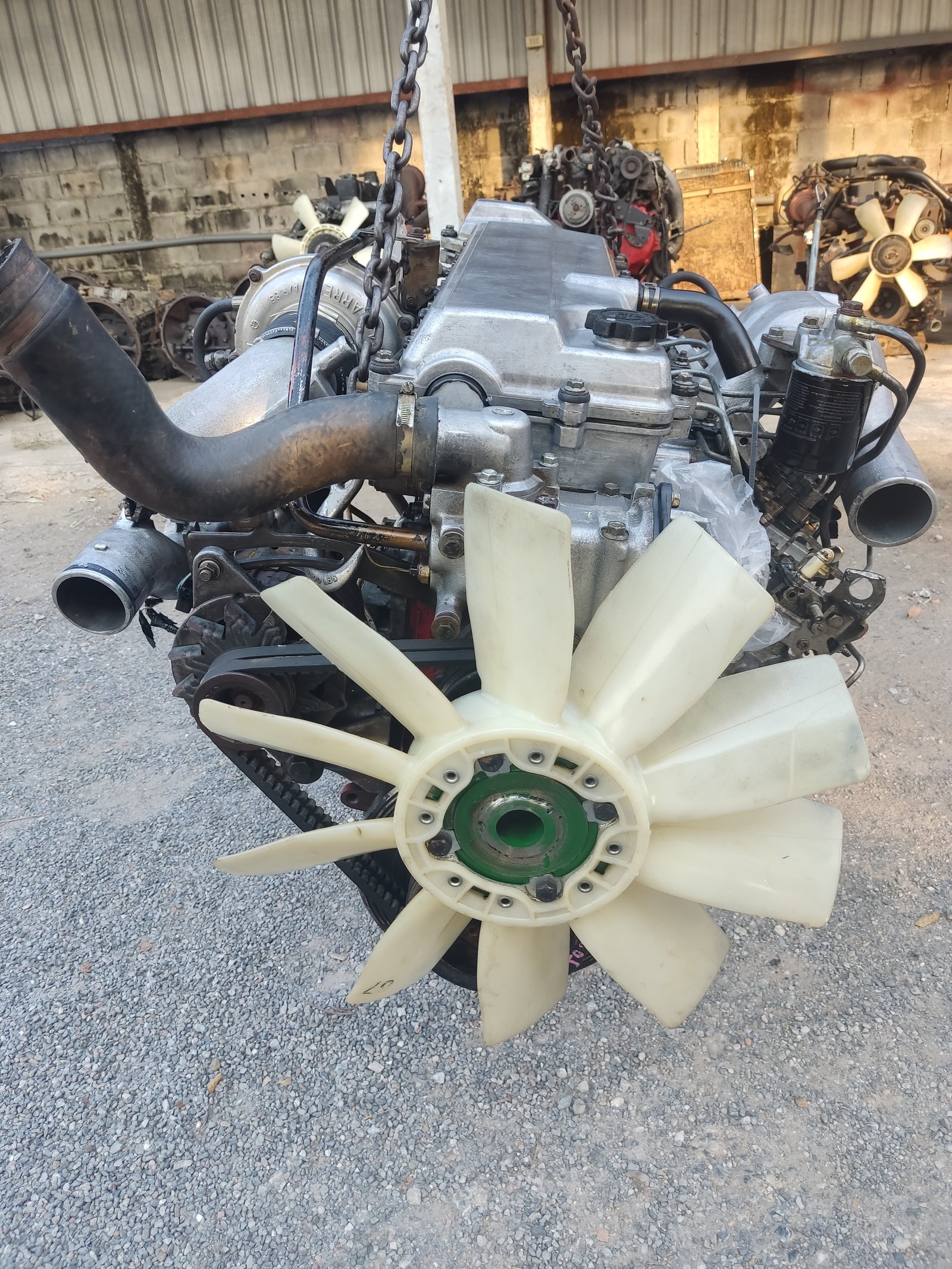 เครื่อง HINO JO8C 260 แรง ปั๊มลมคู่