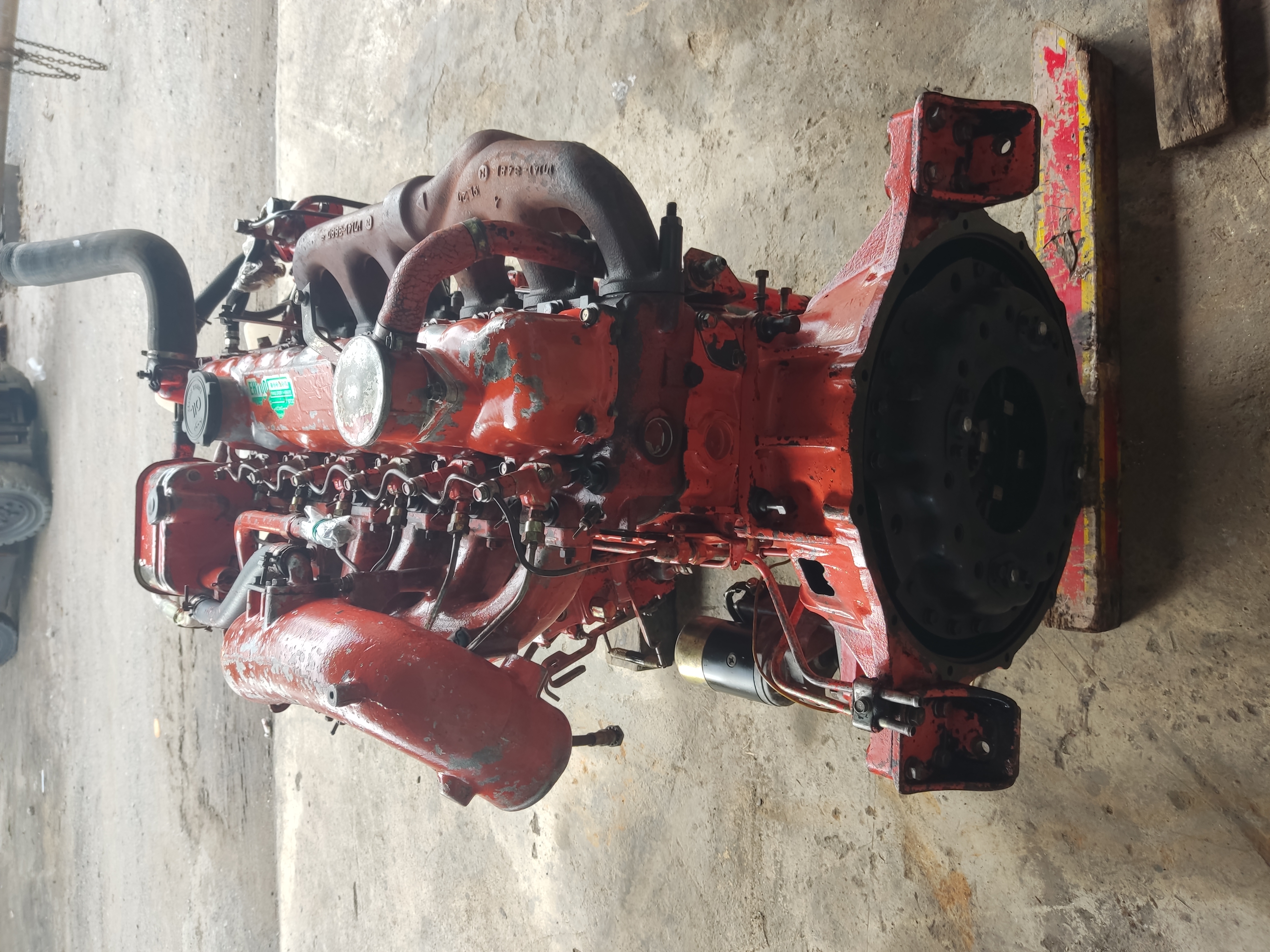 เครื่อง HiNO Eh-700 ปั๊มลม 165 แรง เครื่อง HiNO Eh-700 ปั๊มลม 165 แรง