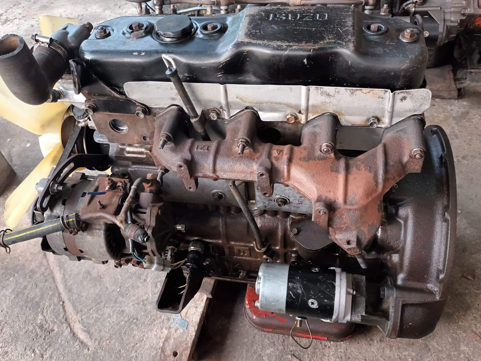 เครื่องยนต์/เกียร์ ISUZU 4BD1 115 แรง เครื่องยนต์/เกียร์ ISUZU 4BD1 115 แรง