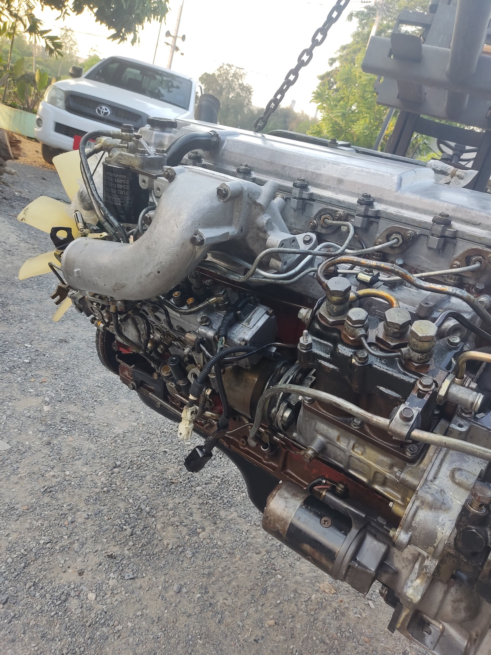 เครื่อง HINO JO8C 260 แรง ปั๊มลมคู่