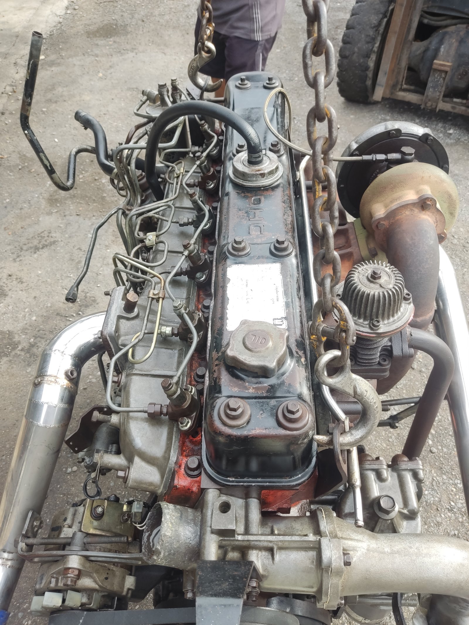 เครื่อง ISUZU 6SD1 240 Turbo