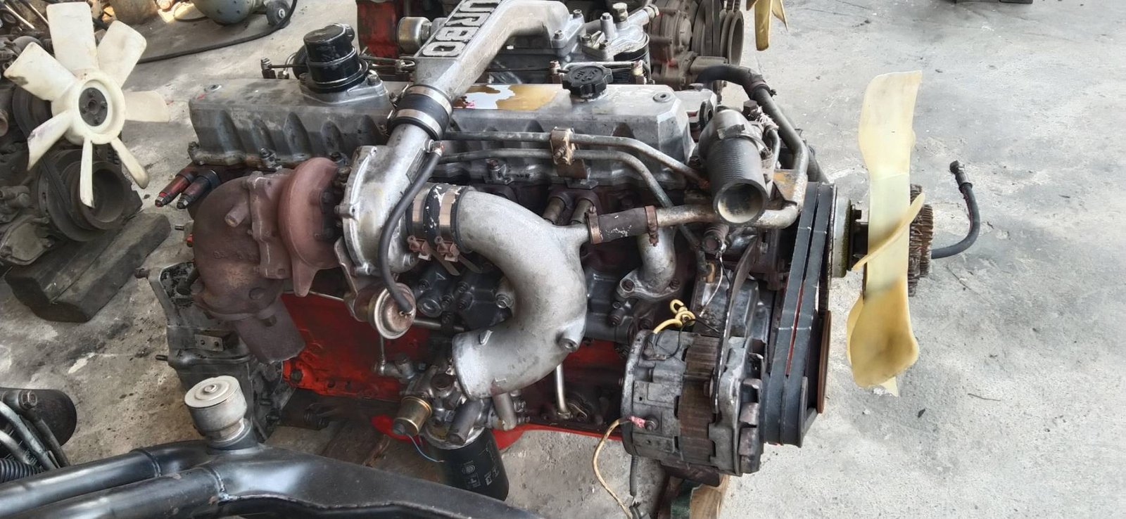 เครื่อง HINO HO7C Turbo 215 แรง