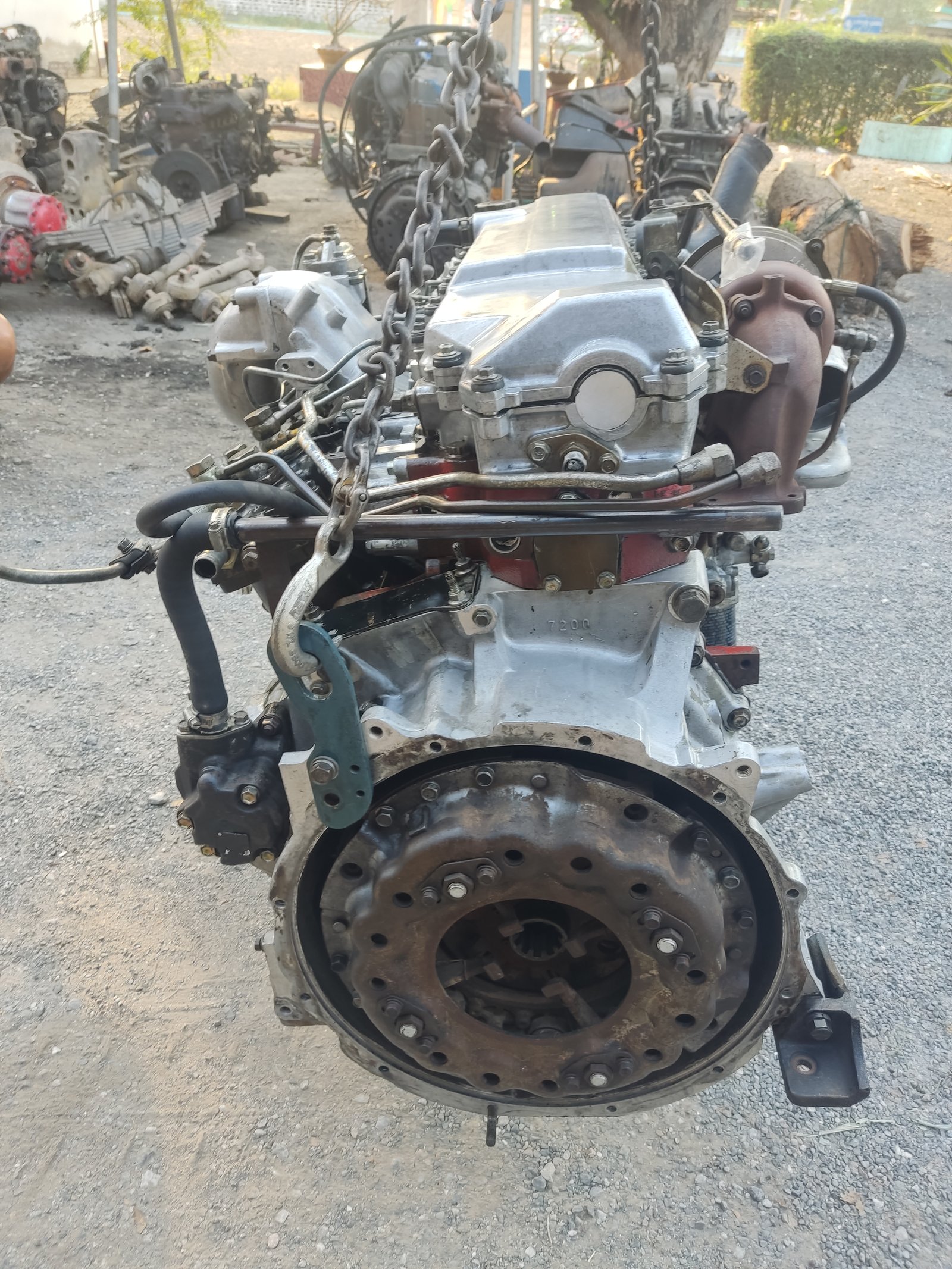 เครื่อง HINO JO8C 260 แรง ปั๊มลมคู่