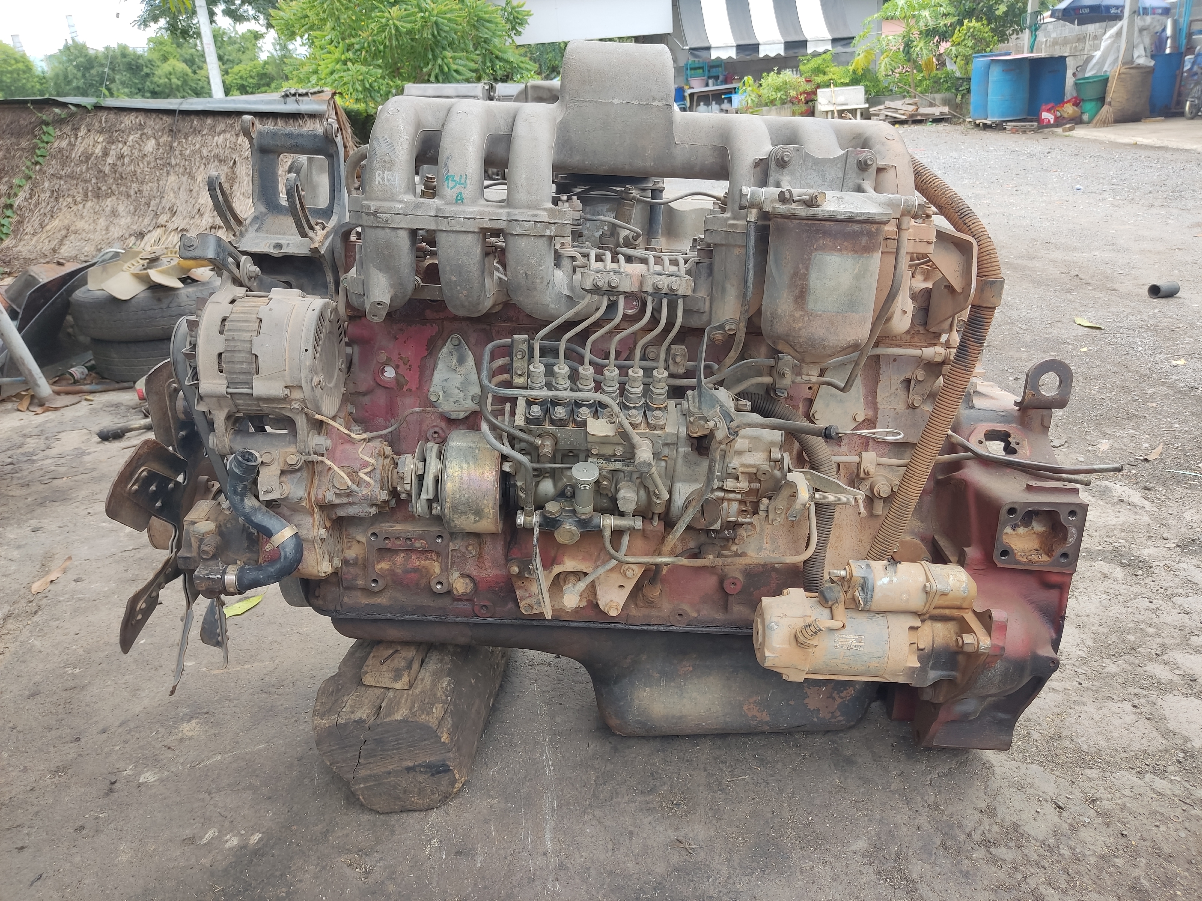 ขายแยกอะไหล่ เครื่องข้อละลาย HINO M10C