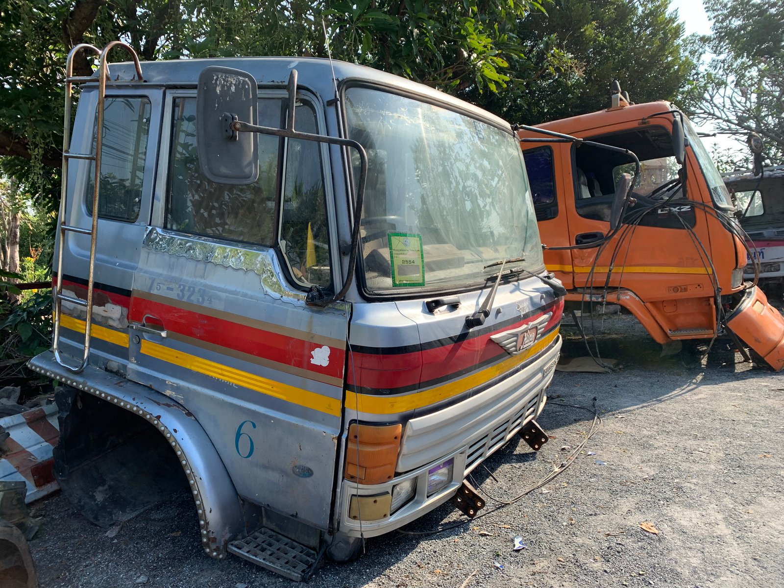 ขายหัวสิบล้อ HINO F18 สภาพเดิมๆ ทรงสวย ไม่ผุ ยกใส่ได้เลย