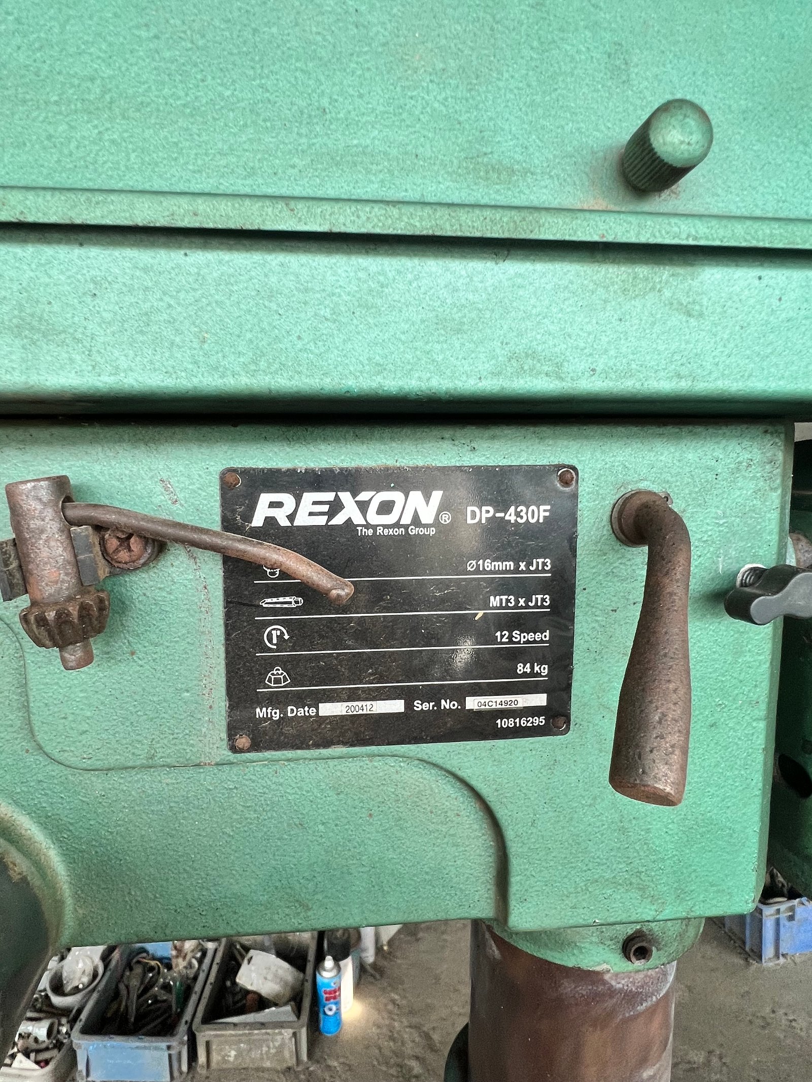 สว่านแท่น Rexon สภาพสวย ใหม่เก่าเก็บ สว่านแท่น Rexon สภาพสวย ใหม่เก่าเก็บ