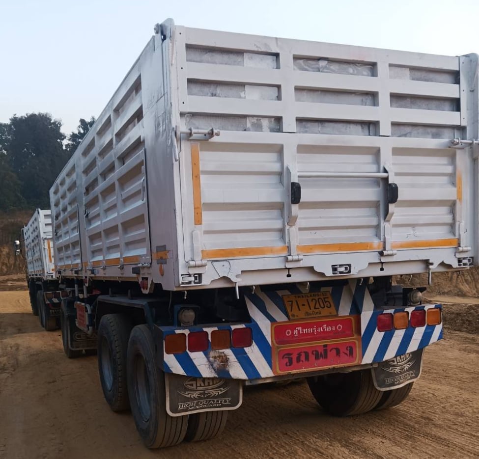 Isuzu Fxz360 ปี 57 แม่ลูก แม่ยาว 6 เมตร ลูก 7 เมตร ไมล์วิ่ง 330,000 กิโลเมตร ทะเบียนเต็ม พ.ร.บ เต็ม 