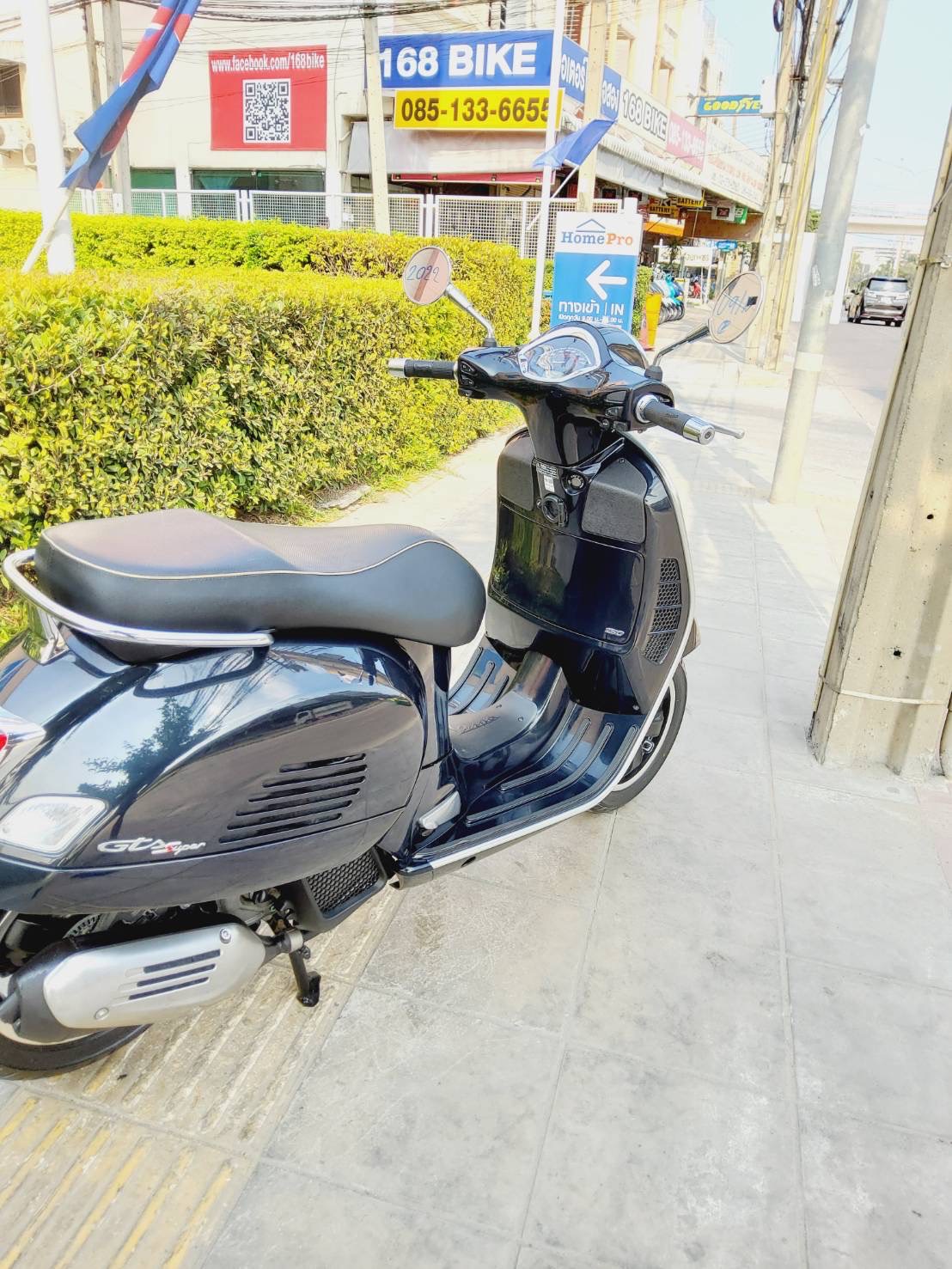 Vespa GTS Super 4V i-Get ปี2022 สภาพเกรดA 1014 km เอกสารครบพร้อมโอน