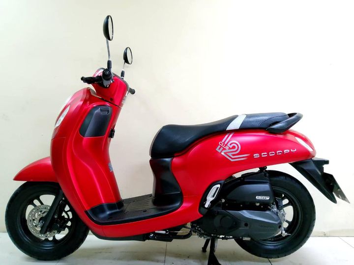 All NEW Honda Scoopy LED CLUB12 ตัวท็อป ปี2022  idlingstop combibrake remote keyless โฉมใหม่ล่าสุด สภาพเกรดA 1327 กม. เอกสารครบพร้อมโอน