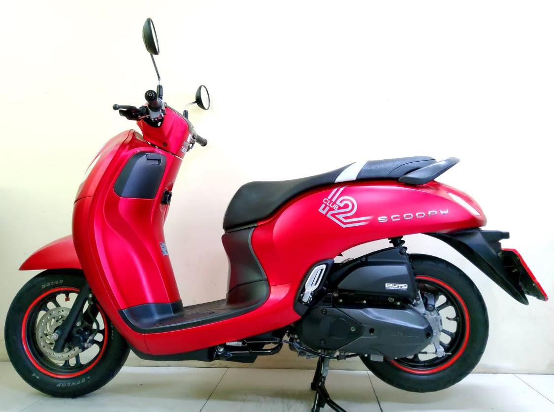 All NEW Honda Scoopy i LED CLUB12 ตัวท็อป Remote keyless ตัวท็อป ปี2022 โฉมล่าสุด สภาพเกรดA 1730 กม. เอกสารครบพร้อมโอน