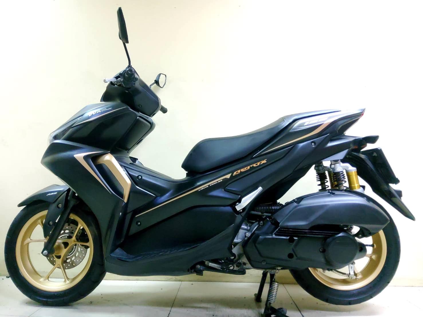 All NEW Yamaha Aerox 155 Y connect ปี2022  โฉมใหม่ล่าสุด สภาพเกรดA 2539 กม. เอกสารครบพร้อมโอน