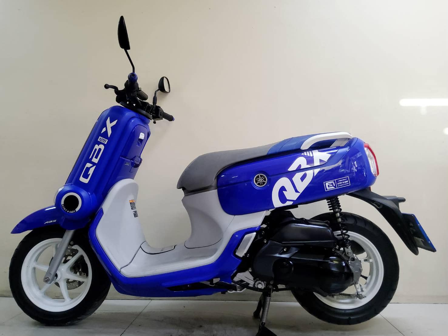 Yamaha QBIX ABS remote keyless ตัวท็อป ปี2022  สภาพเกรดA 1069 กม. เอกสารครบพร้อมโอน