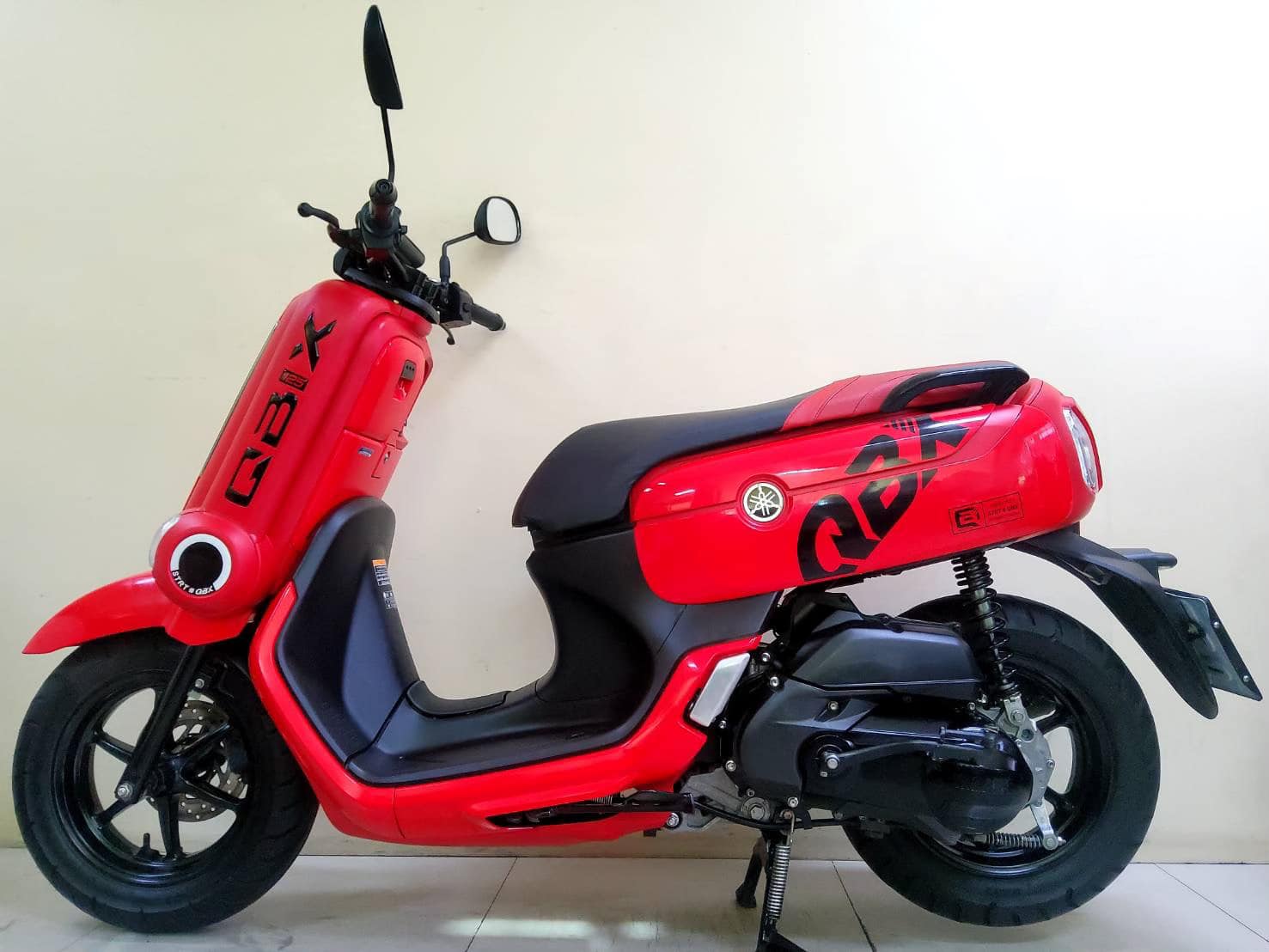 All NEW Yamaha QBIX S ปี2022 โฉมใหม่ล่าสุด สภาพเกรดA 1358 กม. เอกสารครบพร้อมโอน